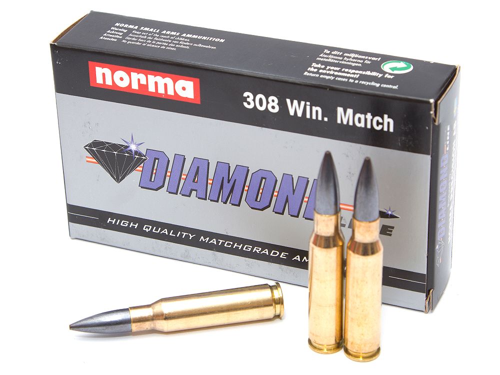 Патрон 308Win Norma Match DL 10,9г - фото 1