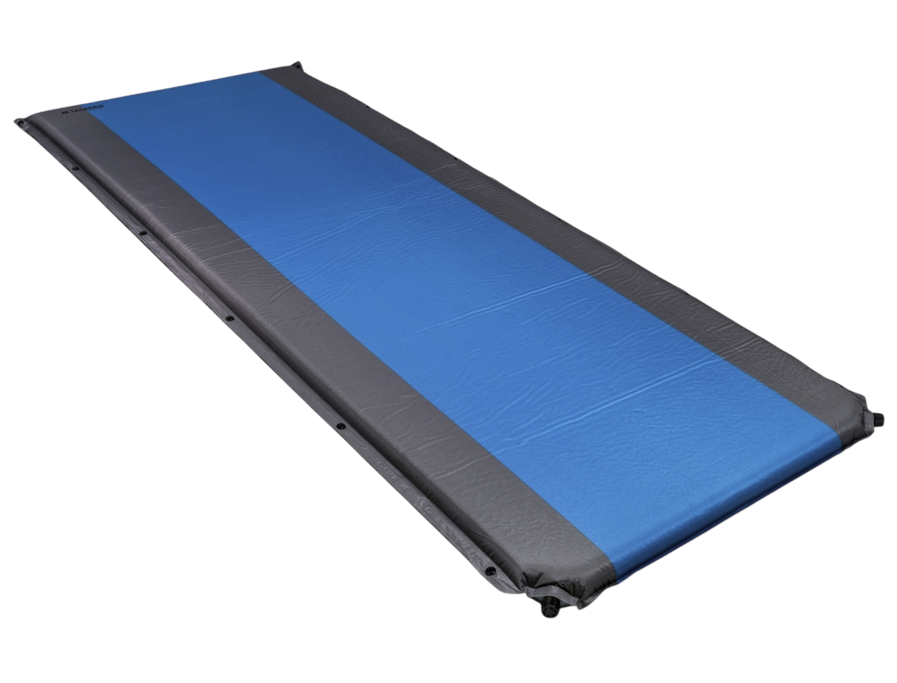 Коврик Talberg RELAX WIDE MAT самонадувающиеся 195х90х10 серый/синий - фото 1