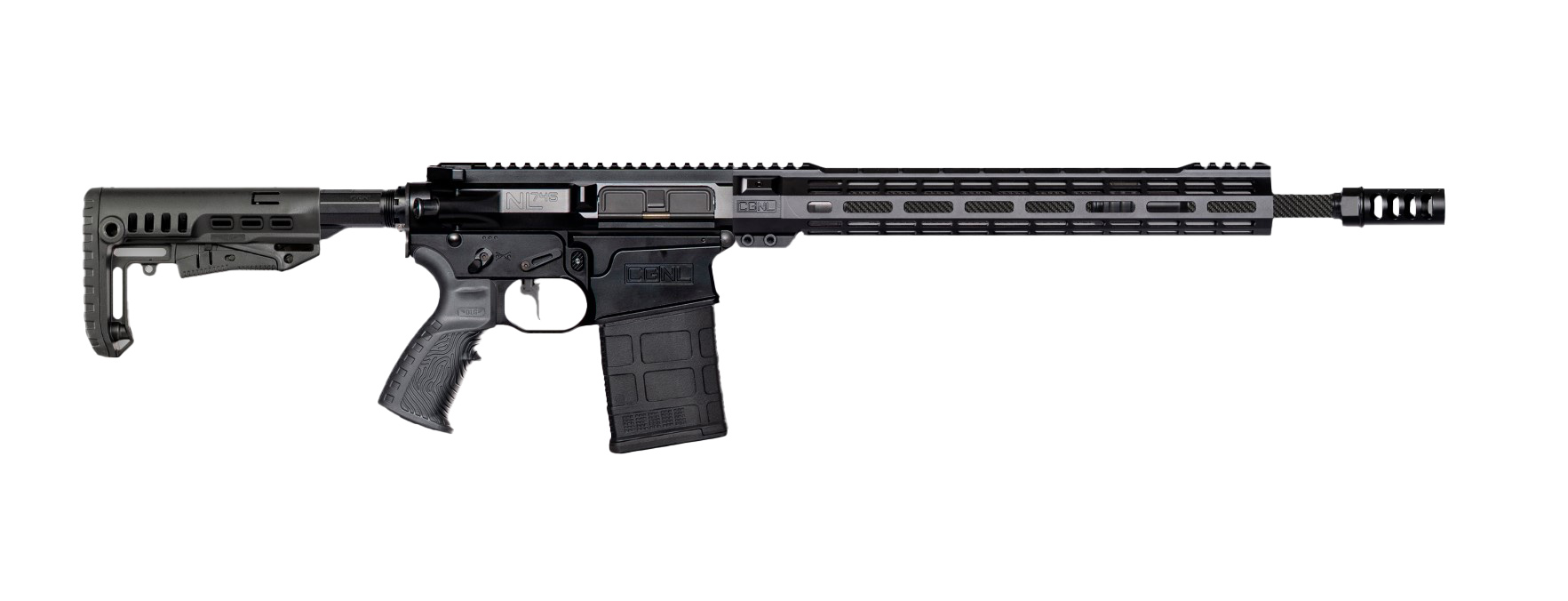 Карабин Adar 308 Win NL745 Carbone 16" Middle 5/8-24 ДТК APA - фото 1