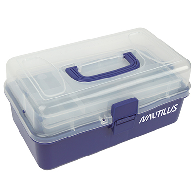 Ящик Nautilus двухполочный синий NYB2-400 400*210*160мм Com - фото 1