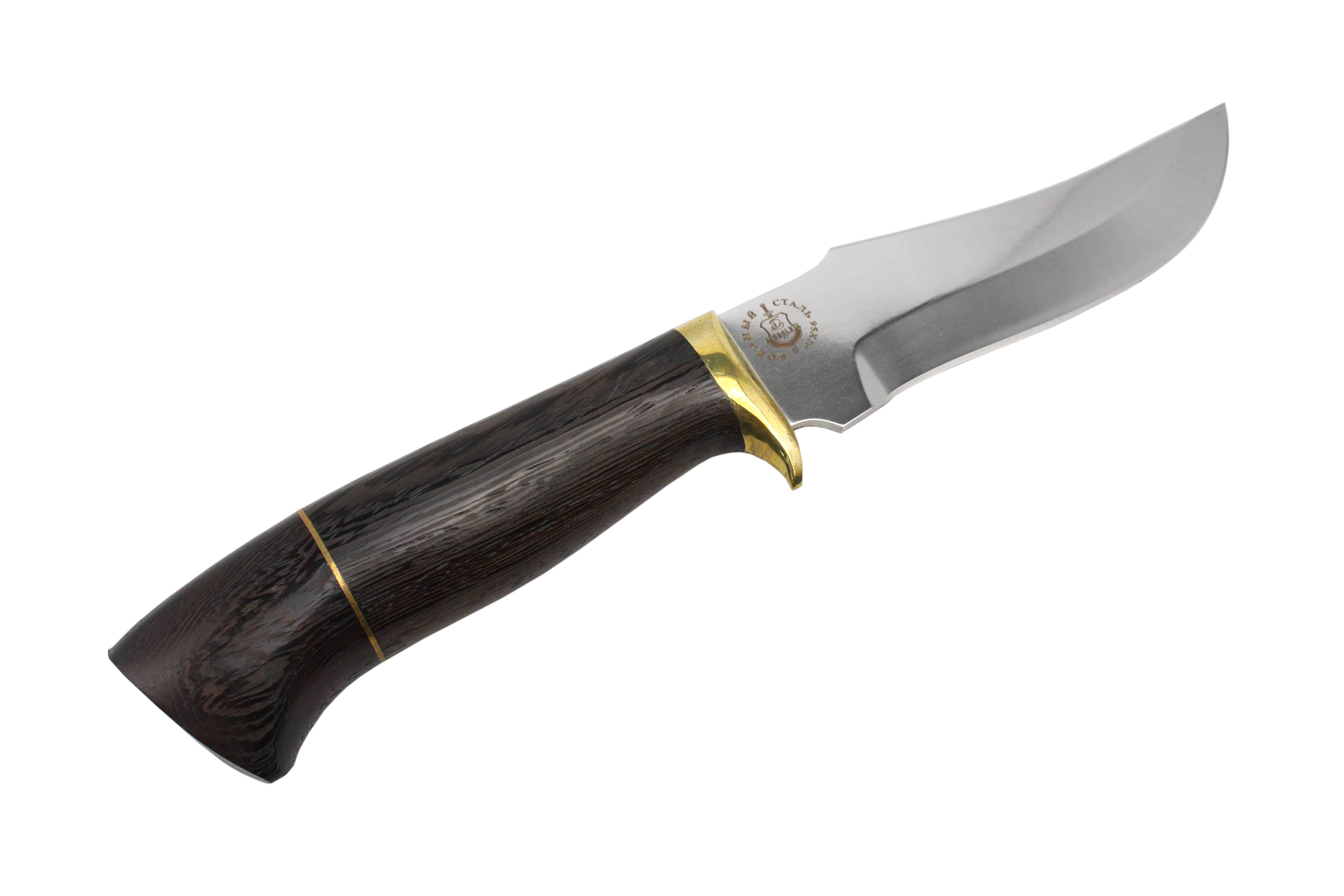 Нож Ладья Клык-2 НТ-27 95х18 венге - фото 1