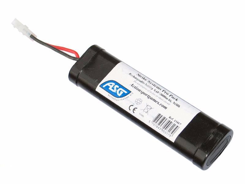 АКБ ASG 9.6V 3000 mAh NiMH Big type - фото 1