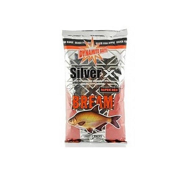 Прикормка Dynamite Baits Silver X 1кг лещ красная - фото 1