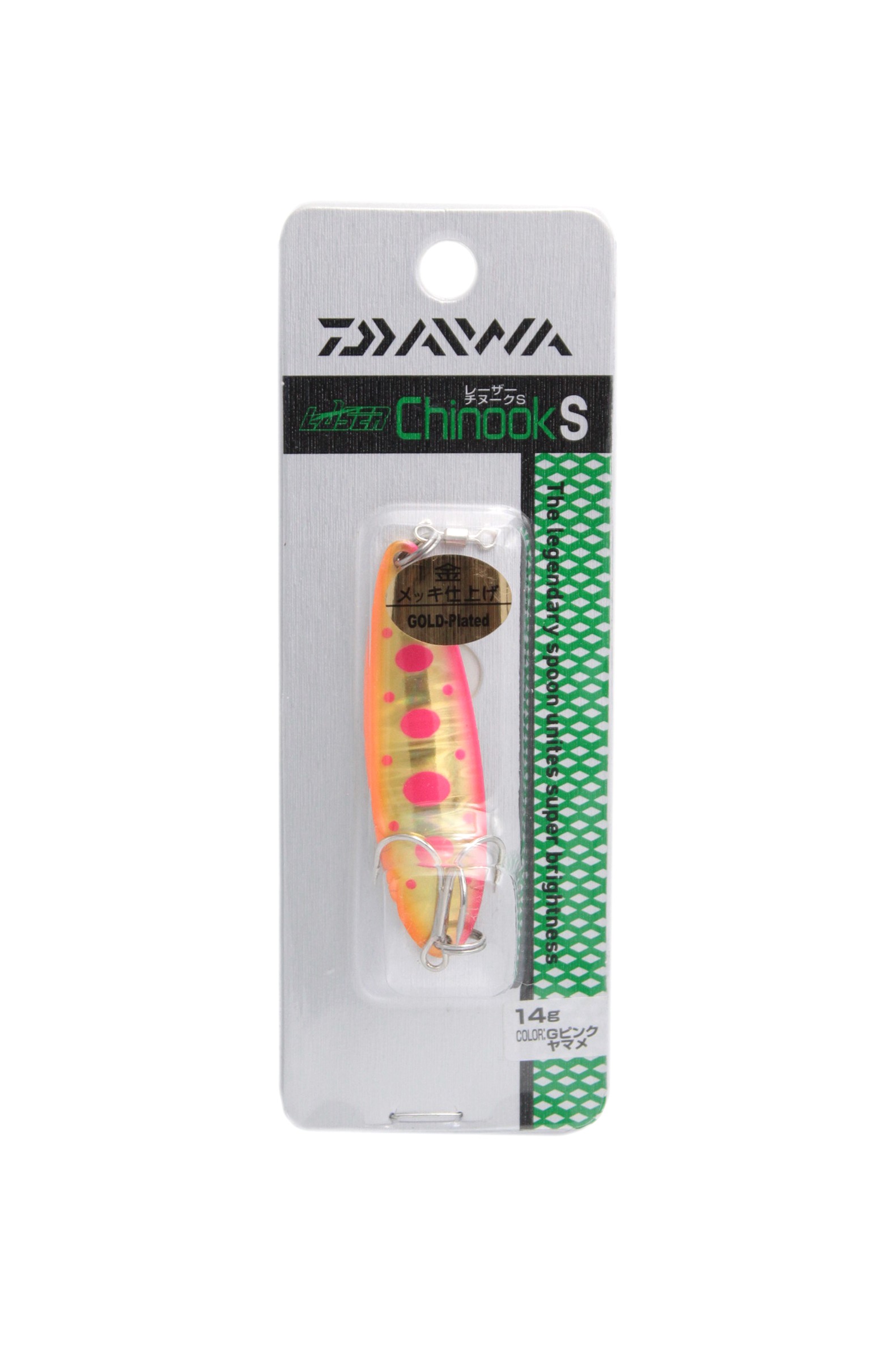 Блесна Daiwa Laser Chinook S 14гр G pink yamame - фото 1