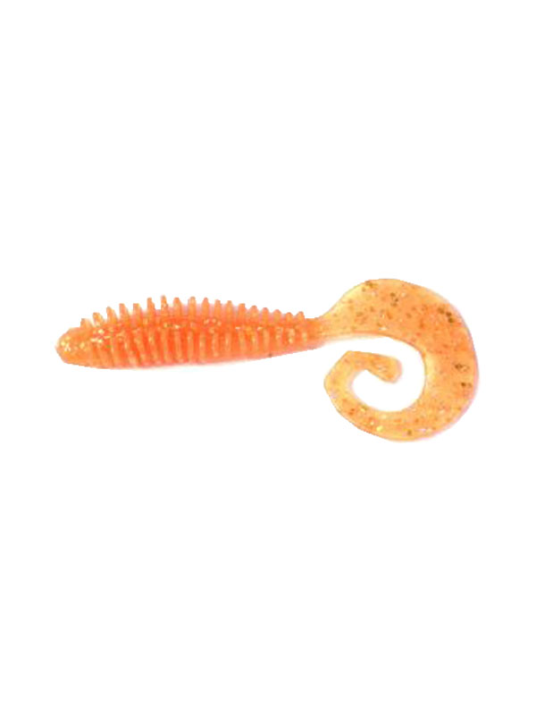 Приманка Reins твистер G Tail grub 4&quot; 413 chika orange - фото 1