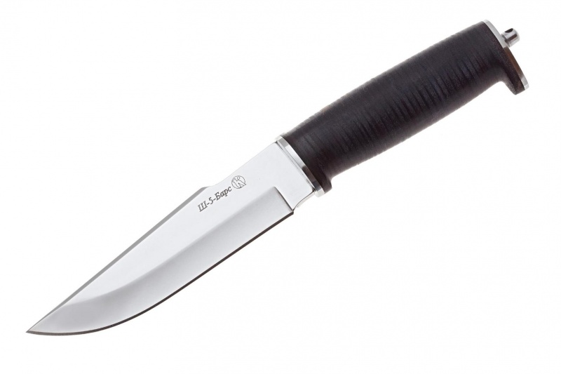Нож Кизляр Ш-5 охотничий рукоять кожа  - фото 1