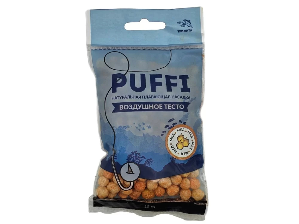 Тесто Три Кита плавающее Puffi midi мёд 15гр - фото 1