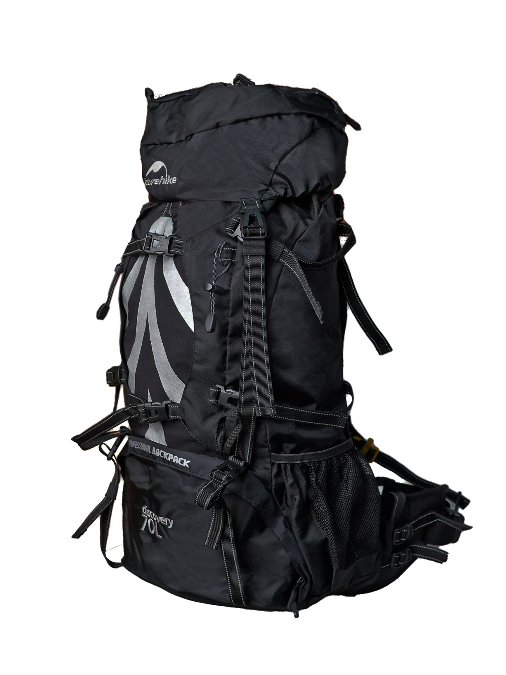 Рюкзак Naturehike Discovery black 70+5 - фото 1