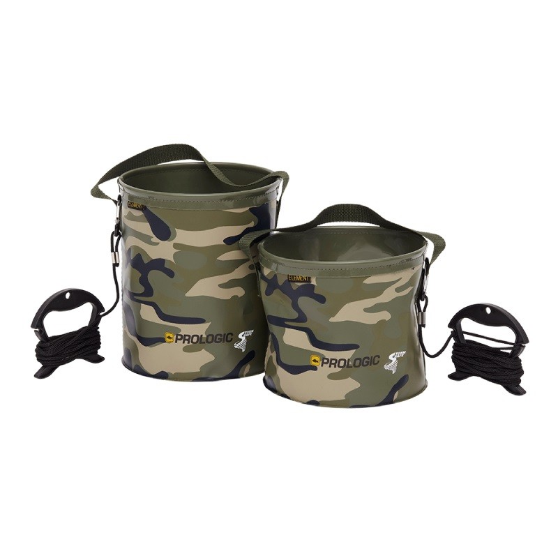 Ведро Prologic Element Camo water bucket large 8.6л - фото 1