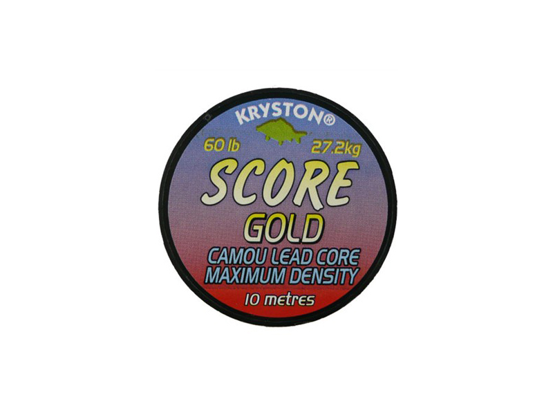 Поводочный материал Kryston Score gold camou 10м 60Ibs   - фото 1