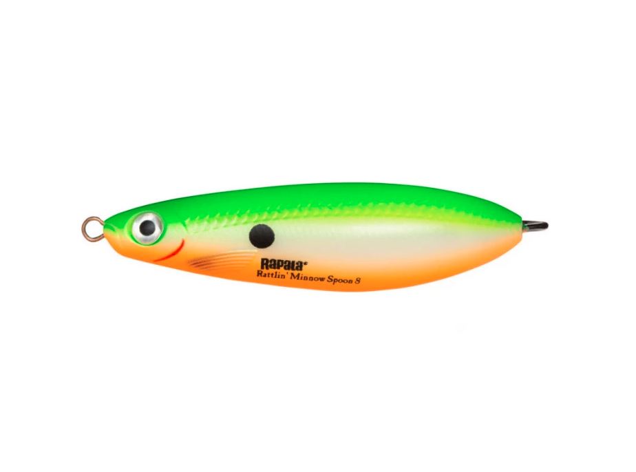 Блесна Rapala Rattlin Minnow spoon RMSR08 GSU - фото 1