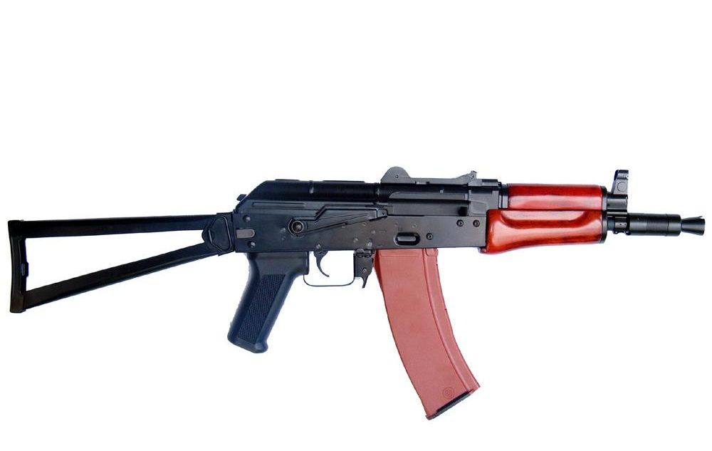 Автомат Classic Army AK-74У Калашников AEG сталь дерево