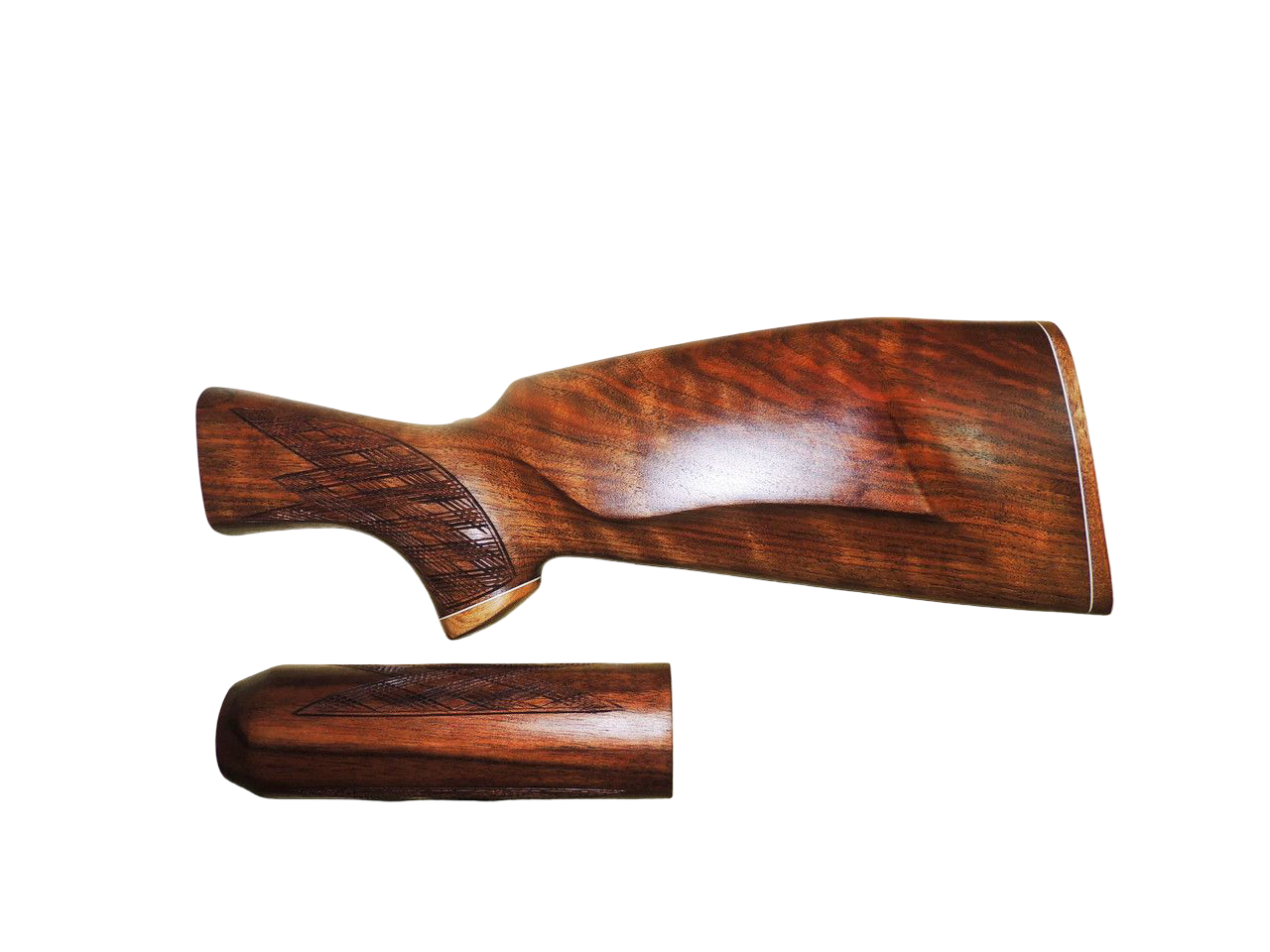 Приклад+цевье Левша ИЖ-81 Монте-Карло люкс орех - фото 1