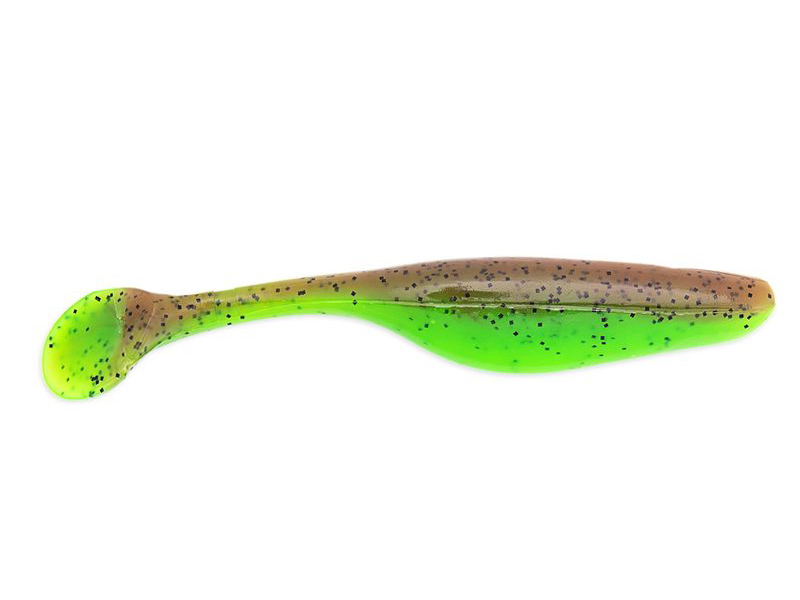 Приманка Bass Assassin Sea Shad 6&quot; Pumpkin / Chartreuse Belly - фото 1