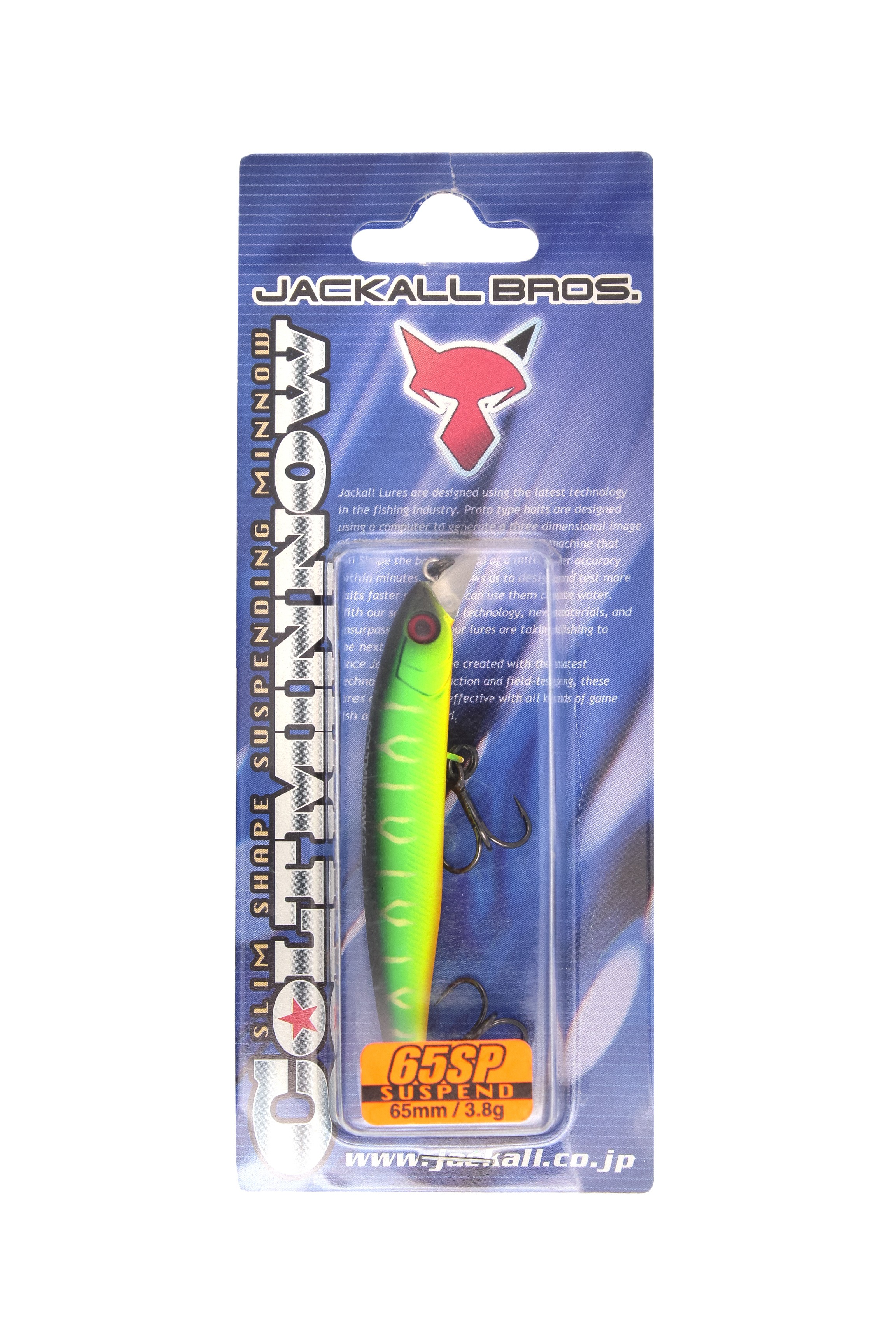 Воблер Jackall Colt minnow 65 SP matt tiger - фото 1