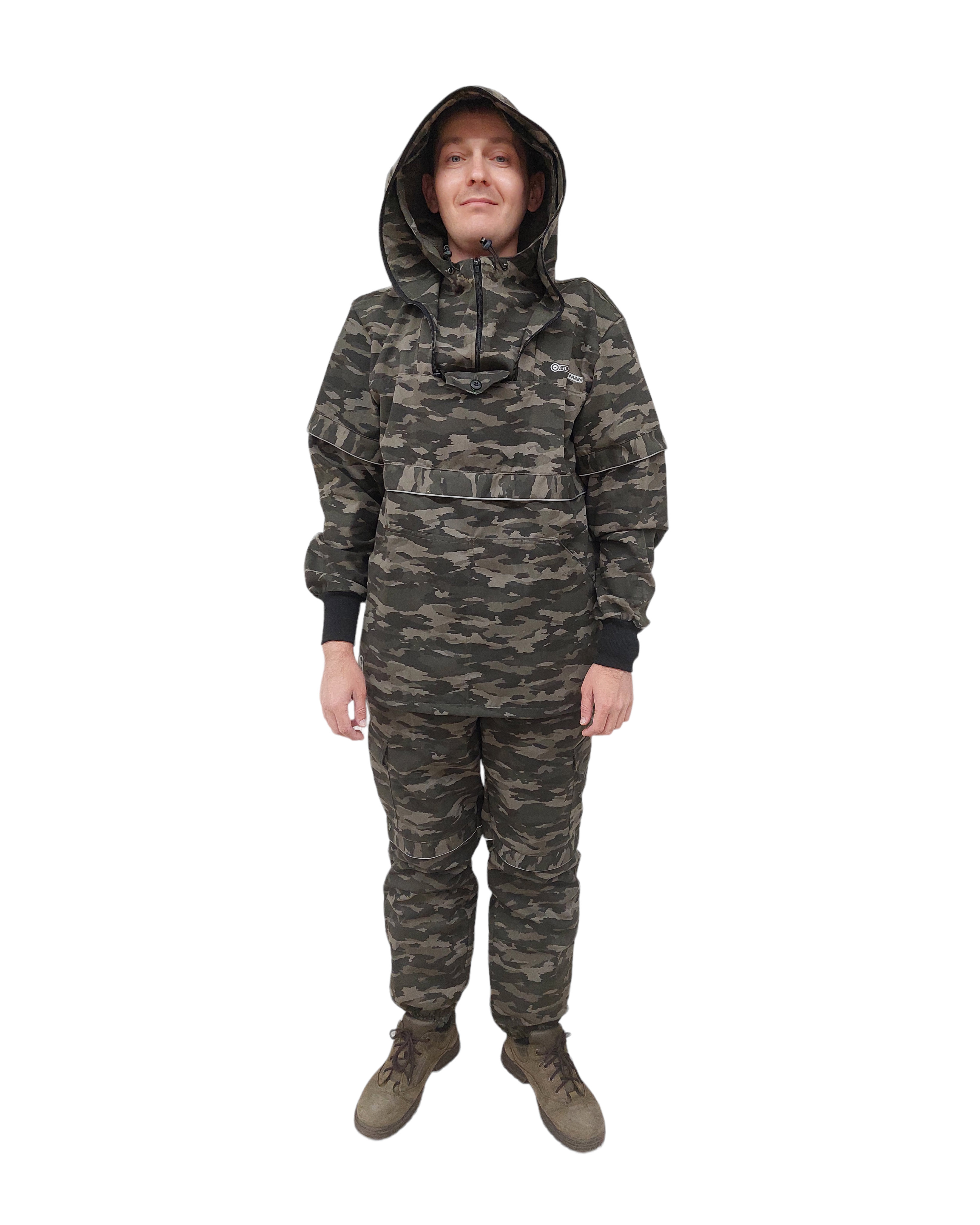 Костюм Huntsman Антигнус-Люкс с ловушками и пыльниками милитари ( р.52-54 170-176) - фото 1
