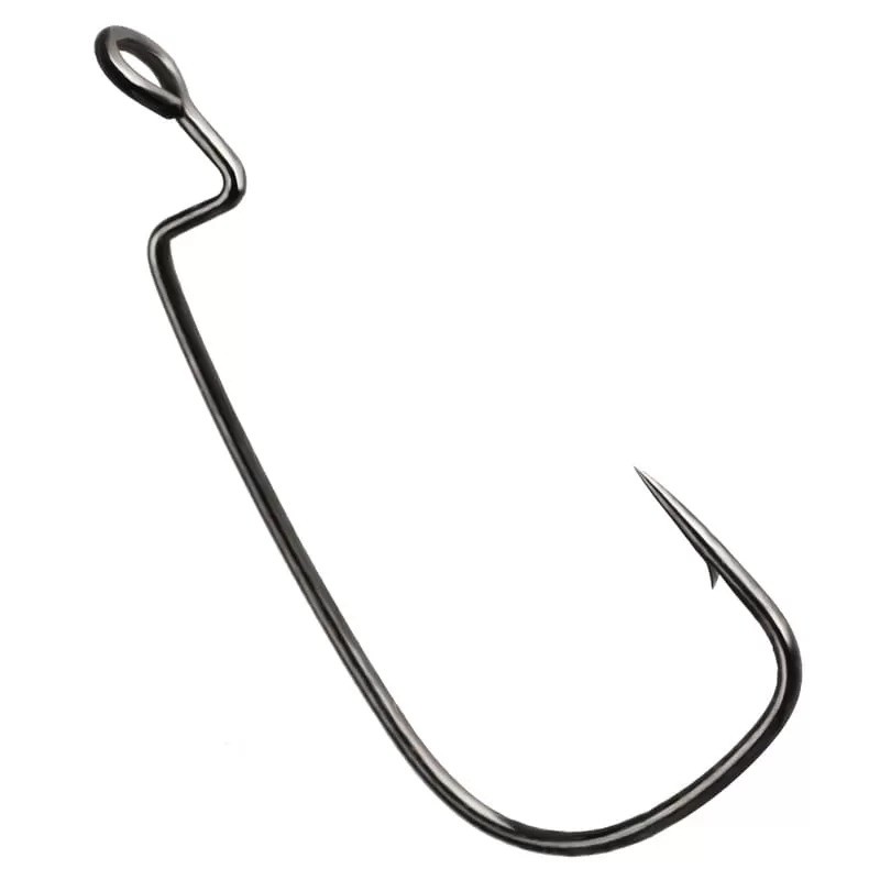 Крючок Crazy Fish Offset Joint Hook офсетный №1 - фото 1