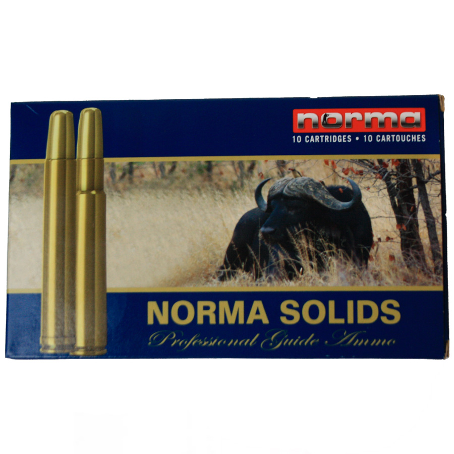 Патрон 9,3х62 NORMA Solid 17,8гр 1/10 - фото 1