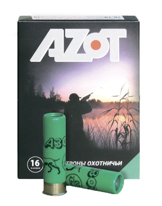 Патрон 16х70 Азот Profi-Hunter 4 био импорт порох 1/10/300