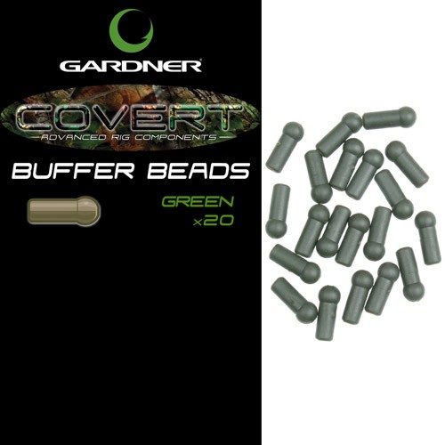 Отбойник Gardner Covert buffer beads c-thru green короткий