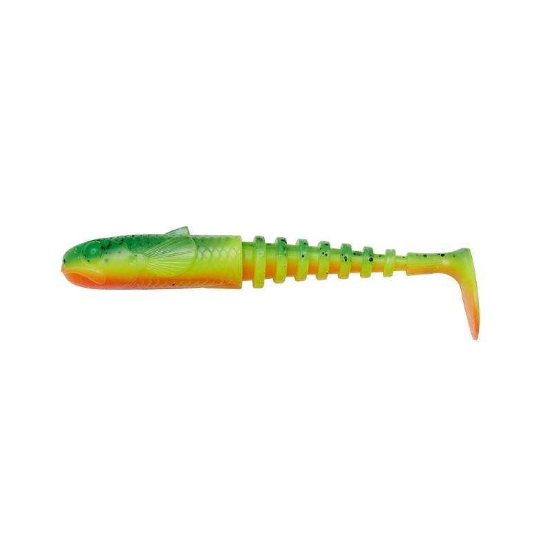 Приманка Savage Gear Gobster Shad 9см 9гр Firecracker 5шт - фото 1