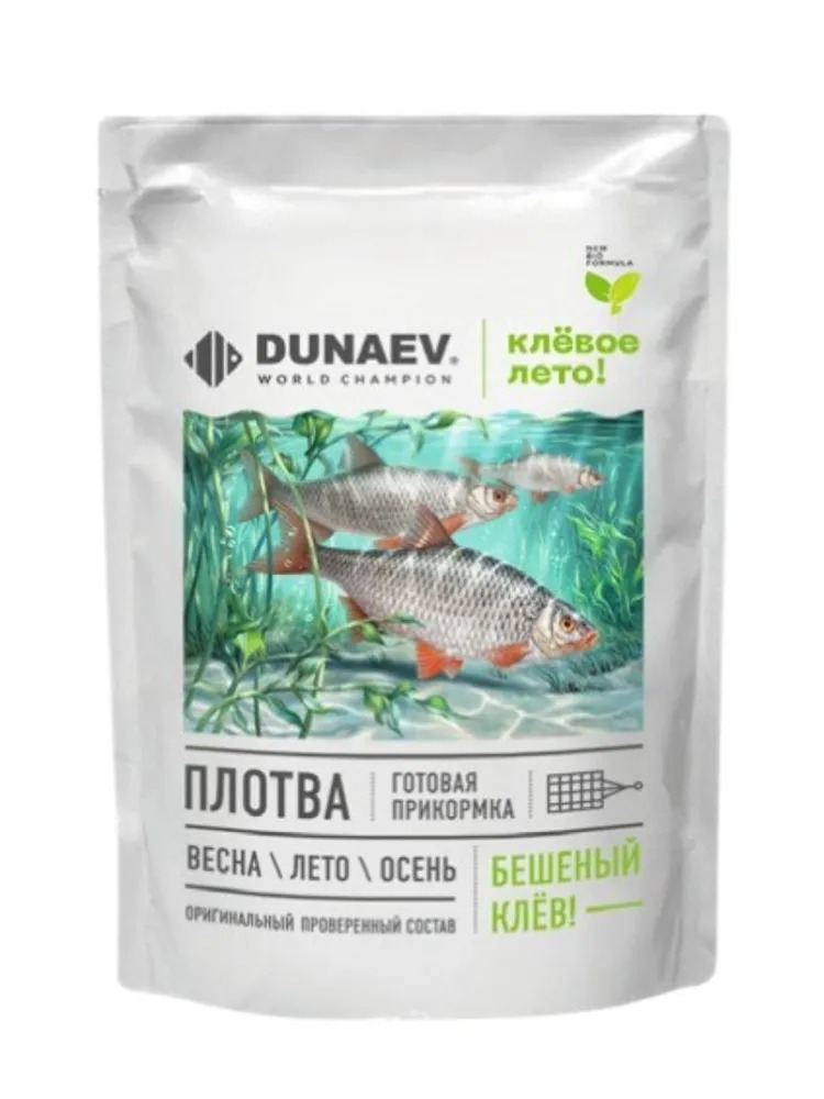 Прикормка Dunaev-Ready 0,9кг плотва - фото 1