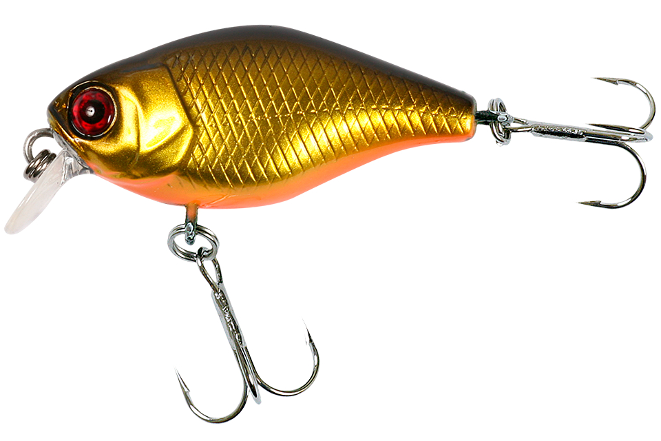 Воблер Jackall Chubby 38 SR Silent gold & black - фото 1