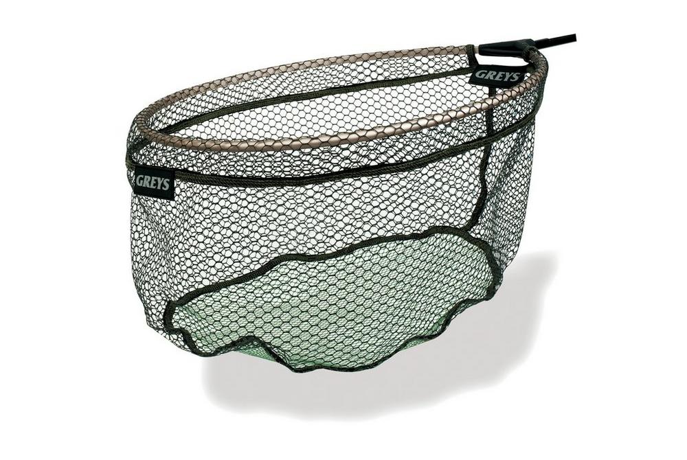 Голова подсачека Greys Landing Net 18 RubberDual Mesh - фото 1