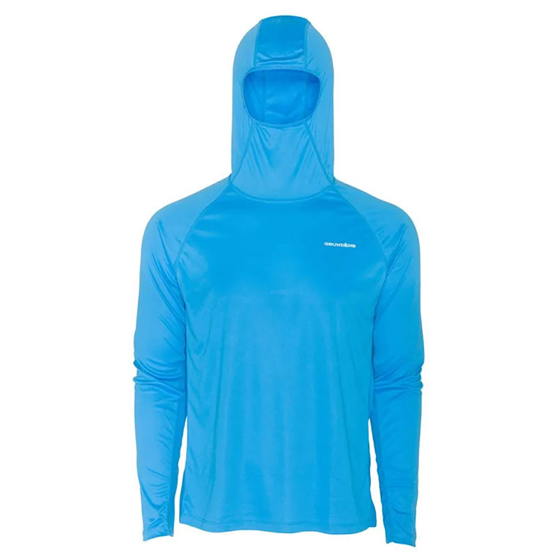 Футболка Grundens Solstrale Hoody Coastal Blue - фото 1