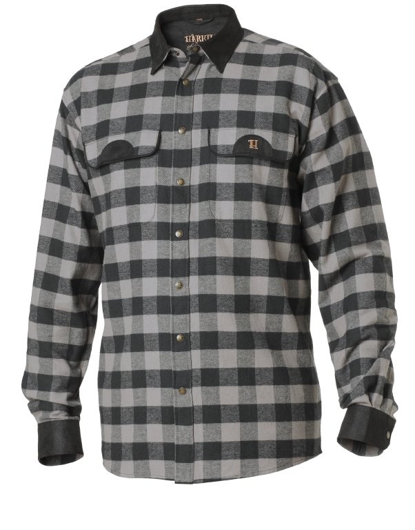 Рубашка Harkila Keruu Flint grey check - фото 1