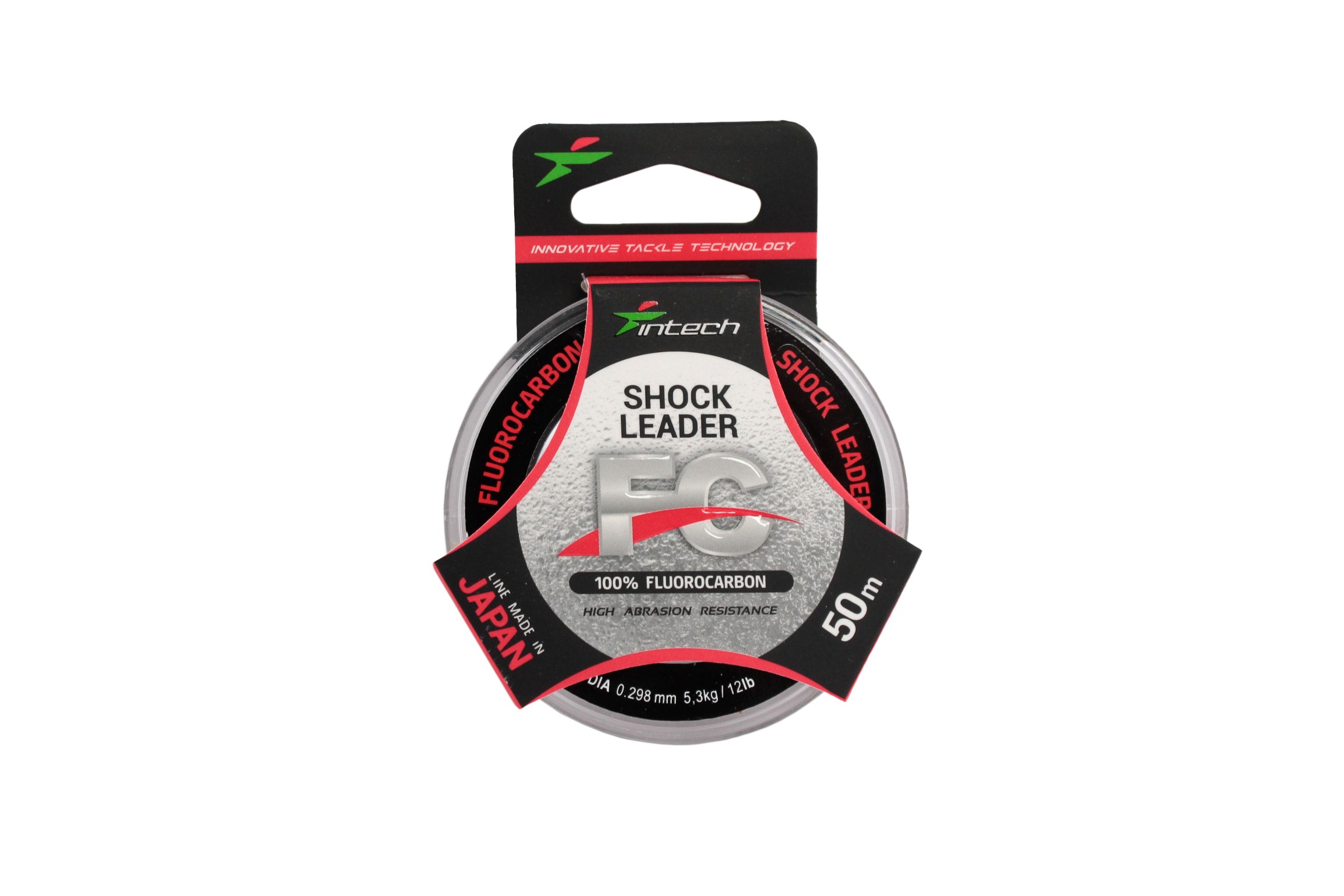 Леска Intech FC Shock Leader 50м 0.298мм 5.3кг 12lb - фото 1