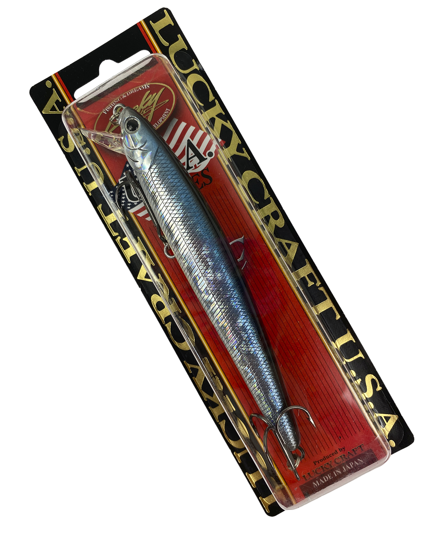 Воблер Lucky Craft Flash minnow 130MR 052 aurora black - фото 1