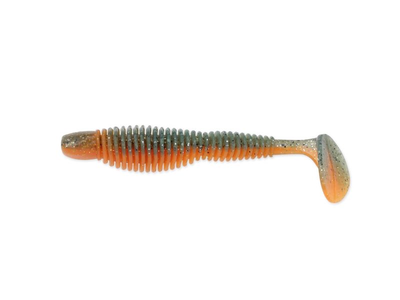 Приманка Reins  4" FAT Bubbring Shad Orange Baitfish - фото 1