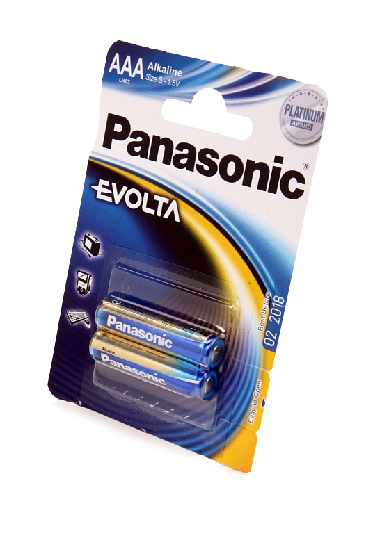 Батарейка Panasonic Evolta LR03 AAA 1.5B уп.2шт