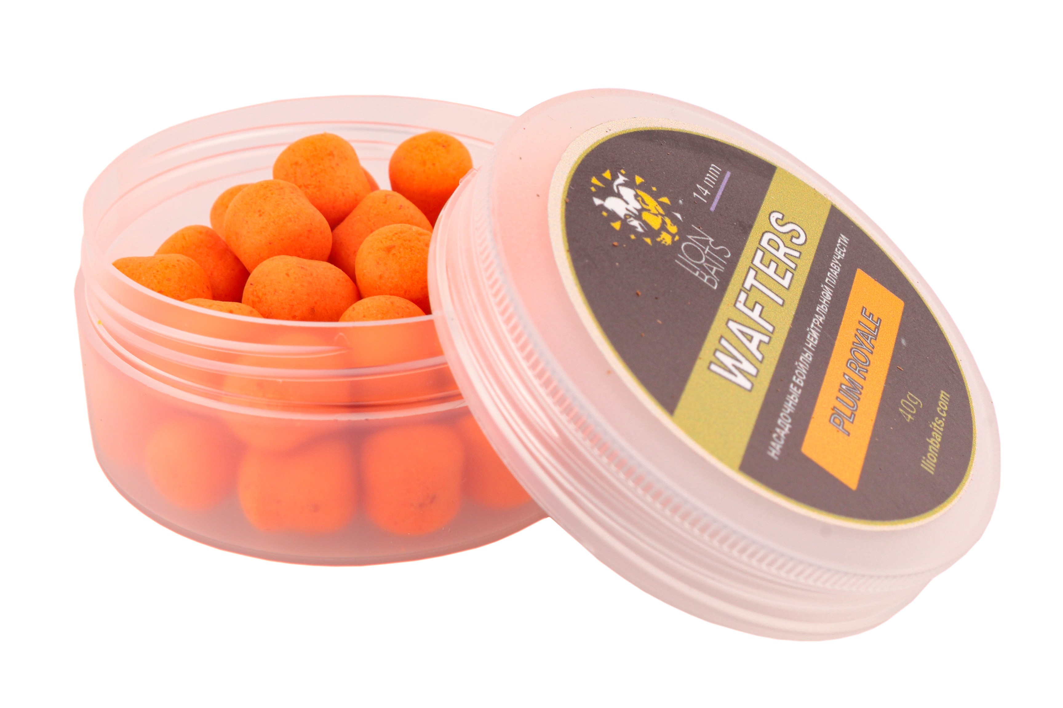 Бойлы Lion Baits Wafters Plum Royale 14мм - фото 1