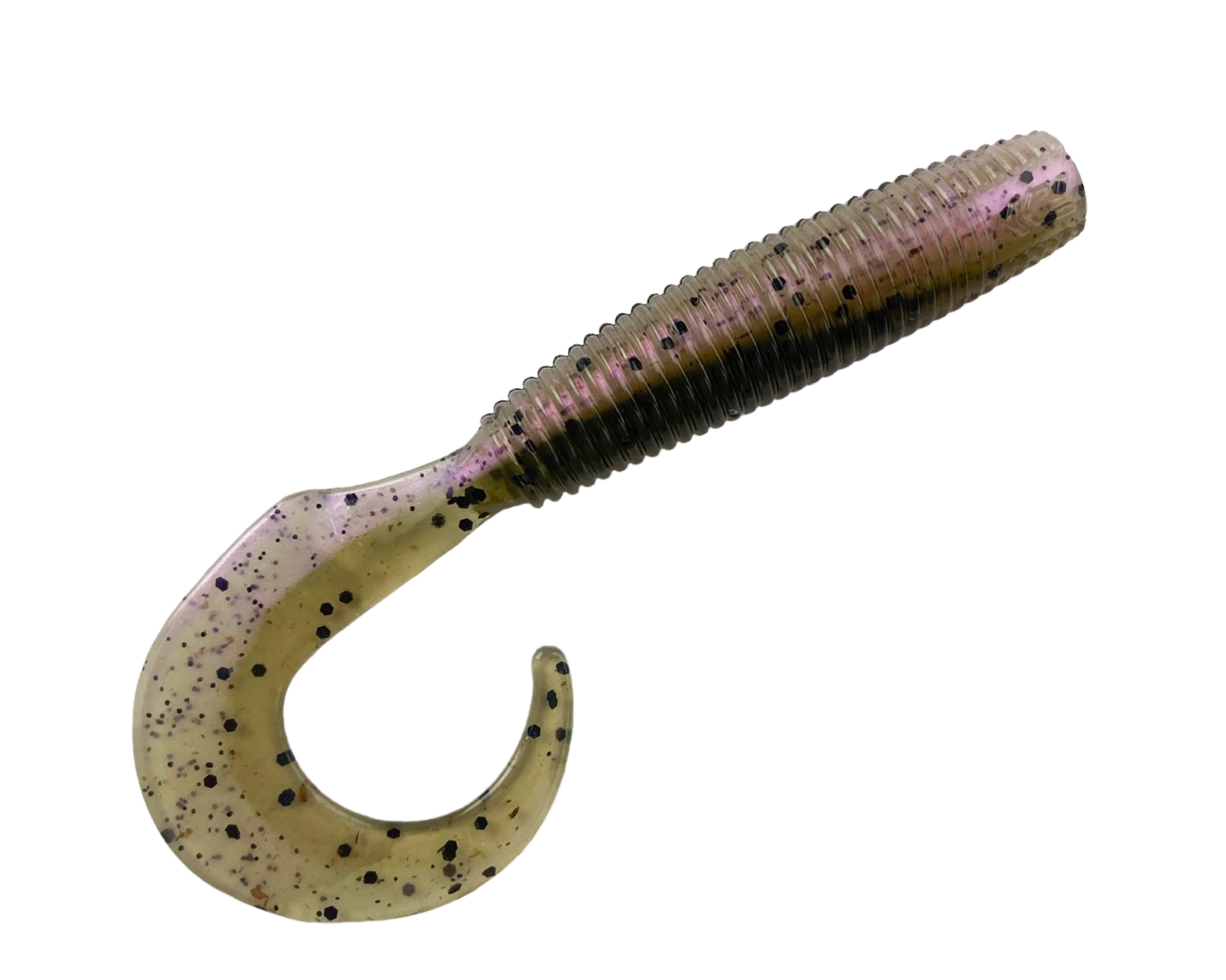 Приманка Daiwa Bait junkie 4&quot; grub pearl trout - фото 1