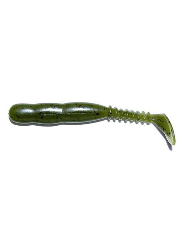 Приманка Reins виброхвост Rockvib shad 3&quot; 001 watermelon seed 15шт - фото 1