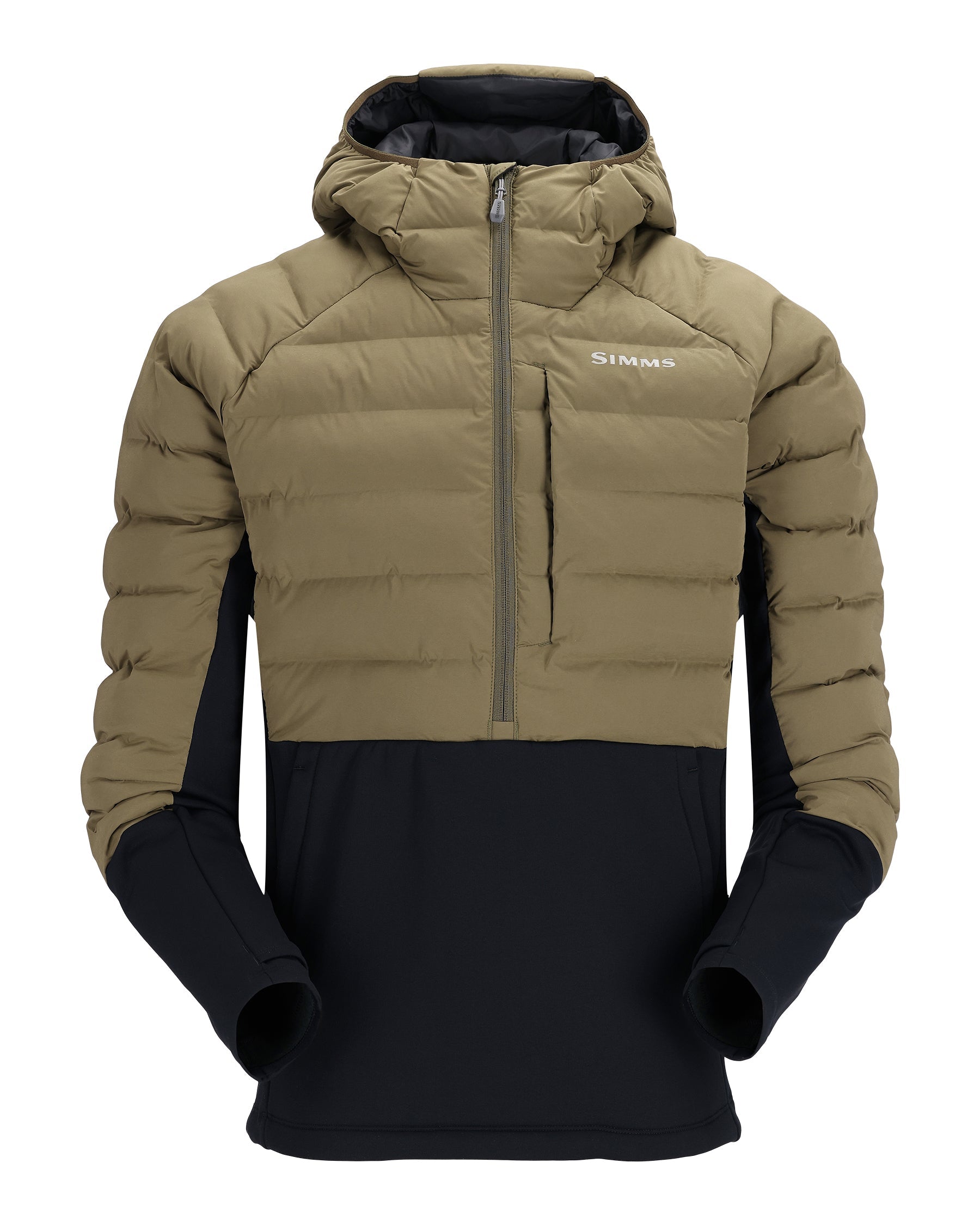Толстовка Simms ExStream Pull Over Insulated Dark Stone  - фото 1