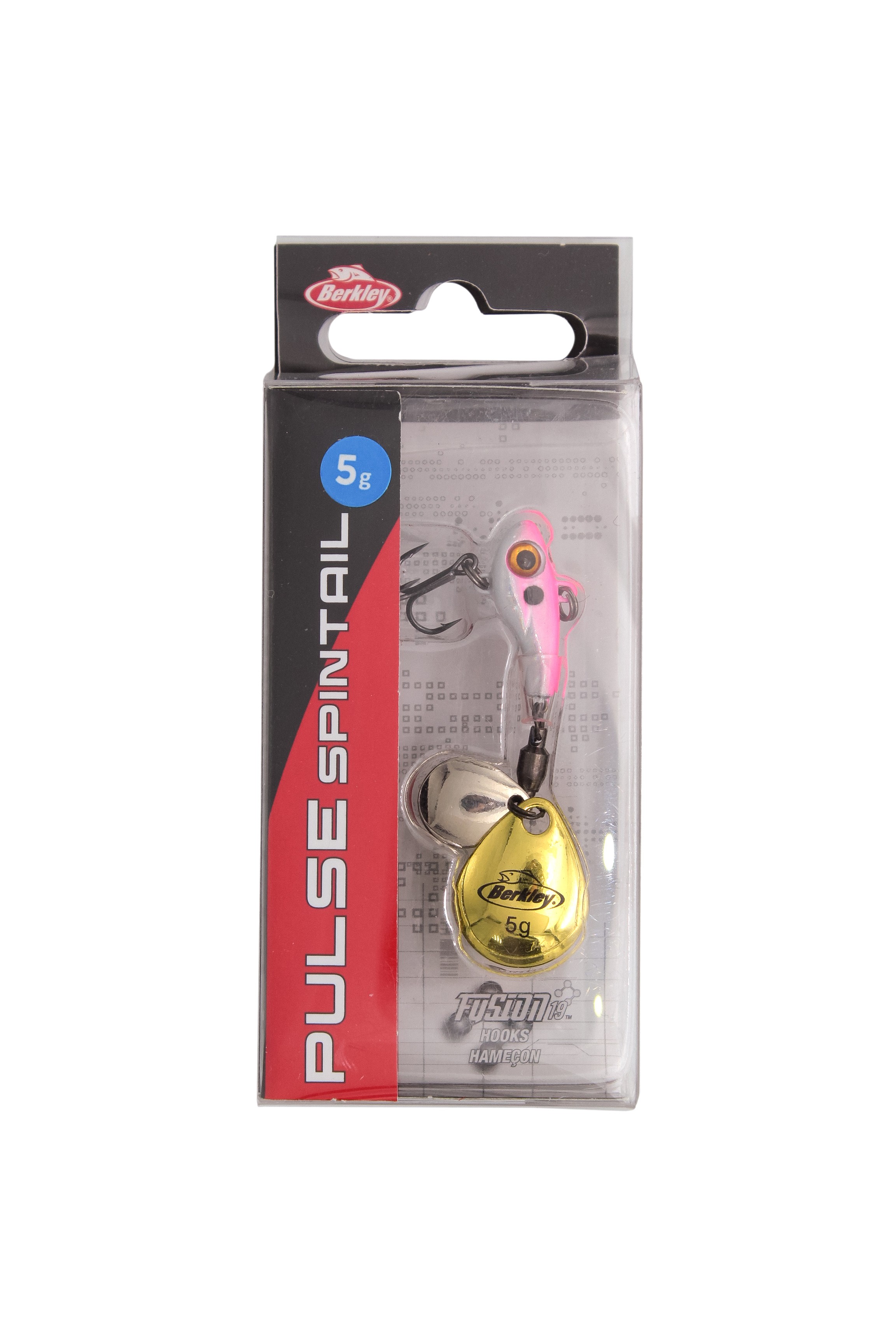 Тейл-спиннер Berkley Pulse Spintail 5см 5гр Pearl Pink
