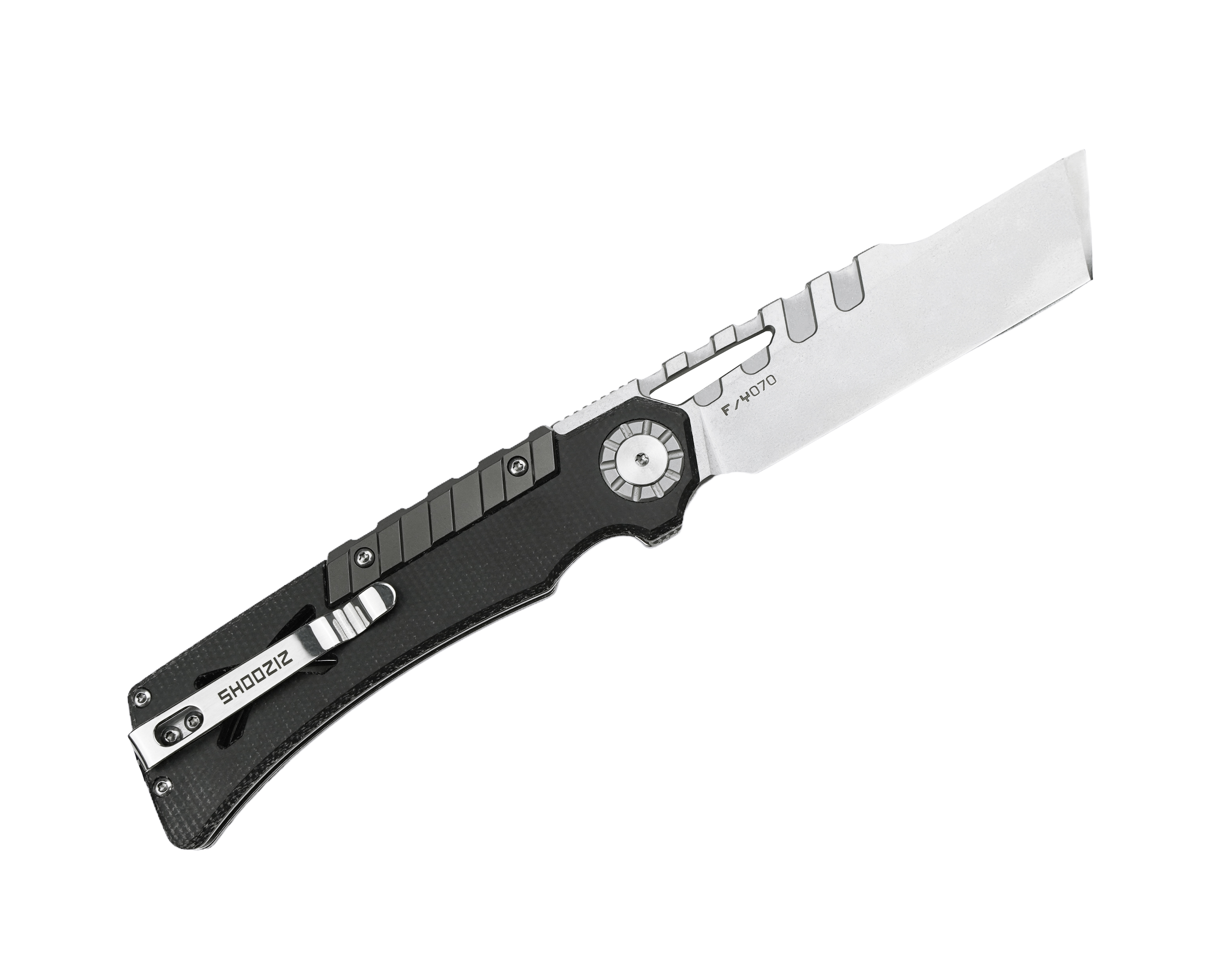 Нож SHOOZIZ XUN118-D складной D2 рукоять G10+3D - фото 1