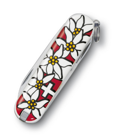 Нож-брелок Victorinox Edelweiss 58мм 7 функций - фото 1