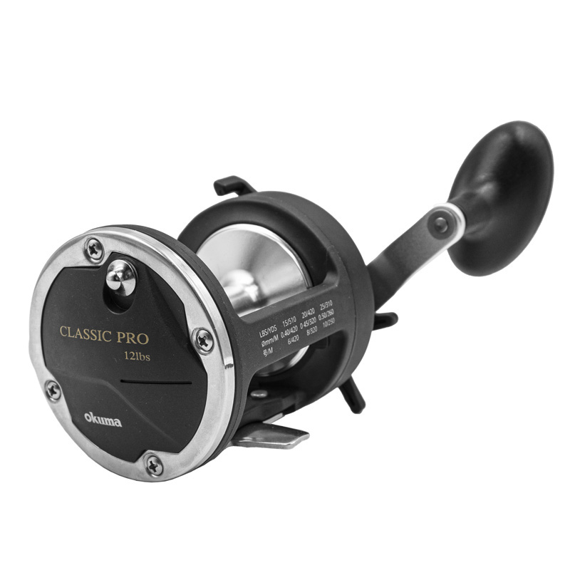 Катушка Okuma Classic Pro XP 452C 16lbs RH Trolling 4,0:1 - фото 1