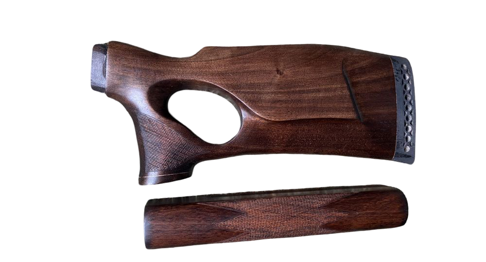 Приклад+цевье Левша МЦ21-12 Монте-Карло ортопед орех - фото 1