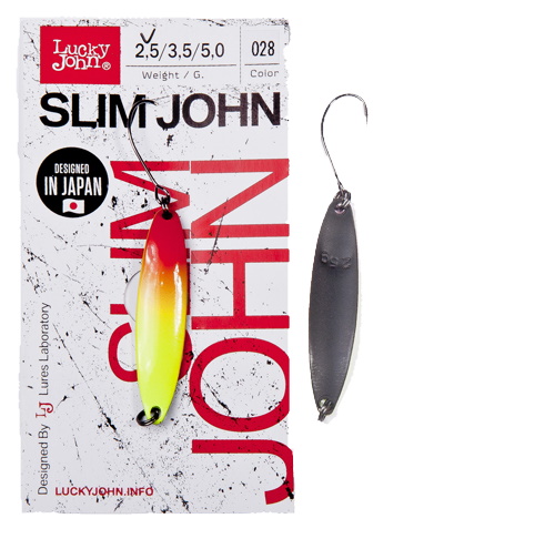Блесна Lucky John Slim john 45мм 3,5гр 028 - фото 1