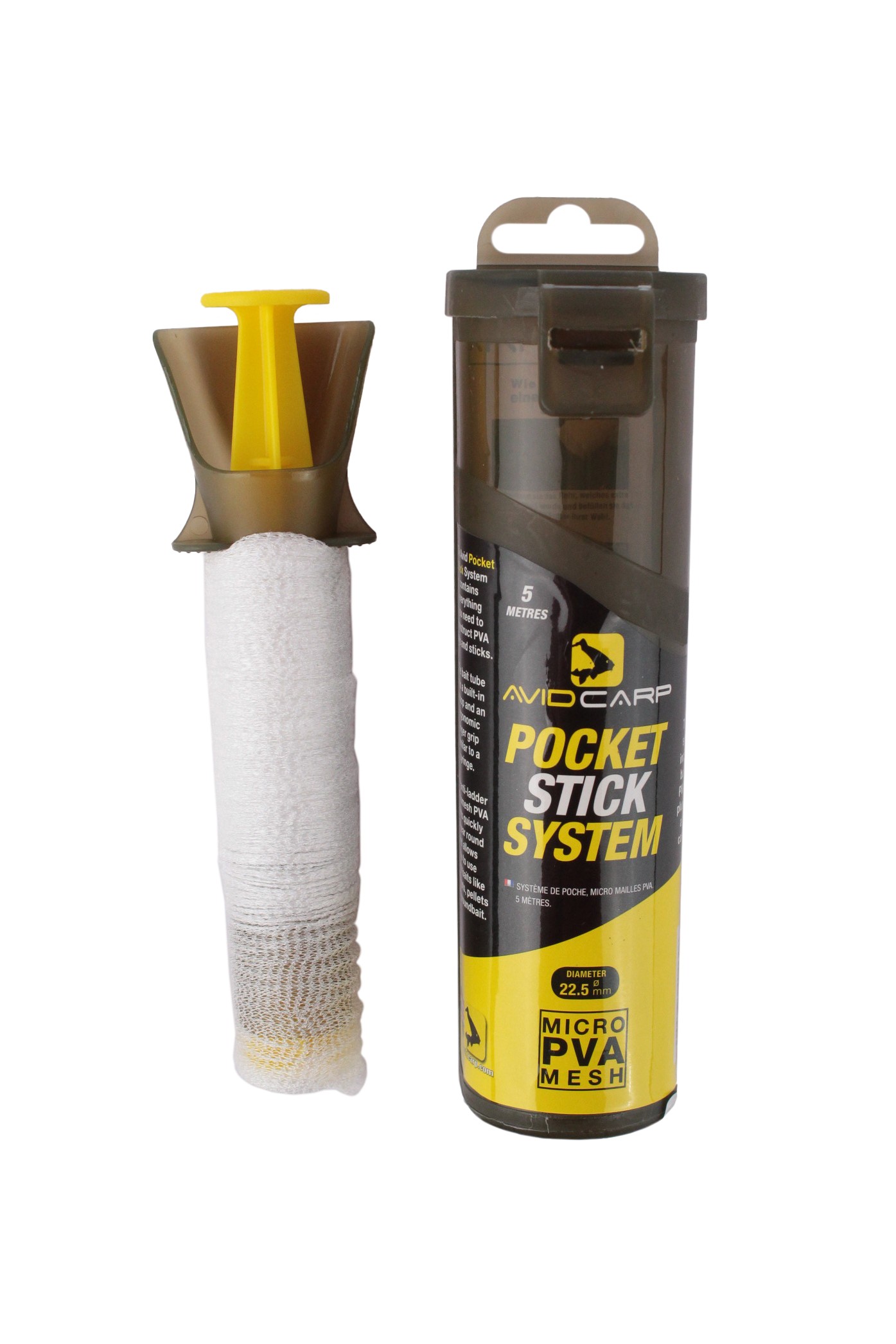 ПВА система Avid Carp Pva Pocket Stick System с сеткой - фото 1