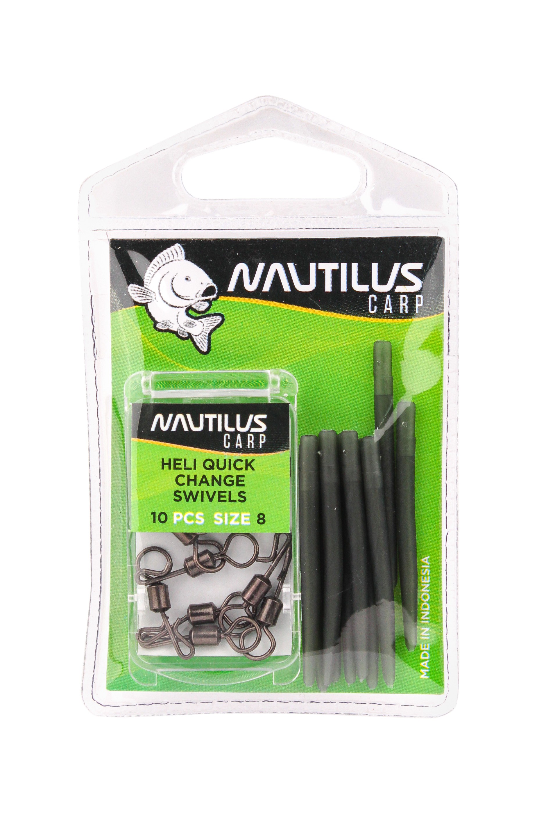 Вертлюг Nautilus Heli quick change swivels №8 - фото 1