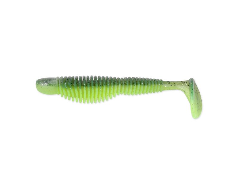 Приманка Reins 4&quot; FAT Bubbring Shad Chartreuse Baitfish - фото 1