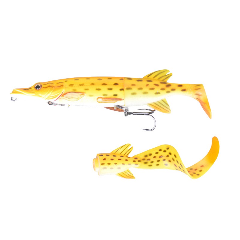 Воблер Savage Gear 3D hybrid pike 17см 45гр SS 03 albino pike - фото 1