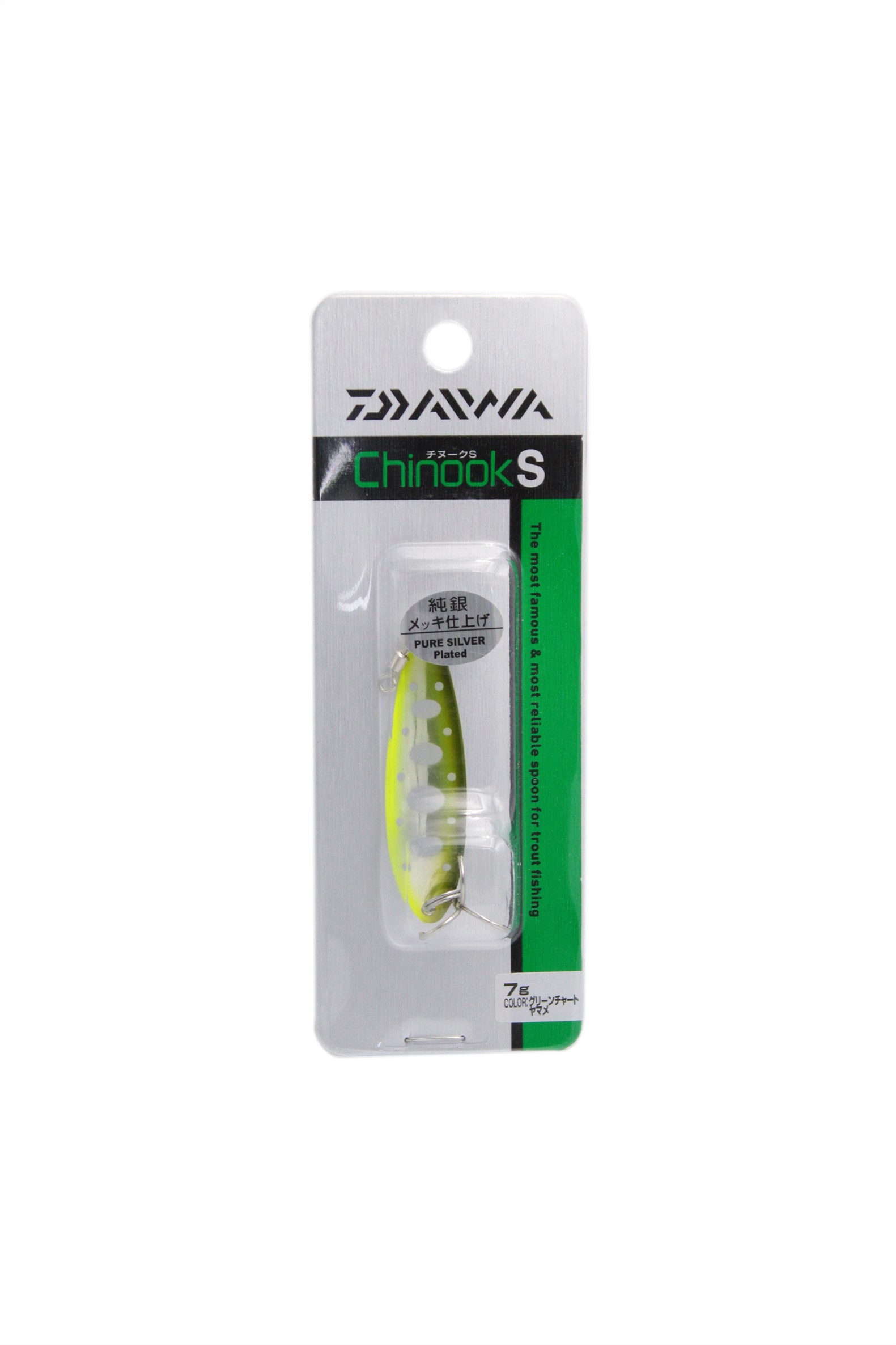 Блесна Daiwa Chinook S 7гр green chart yamame - фото 1