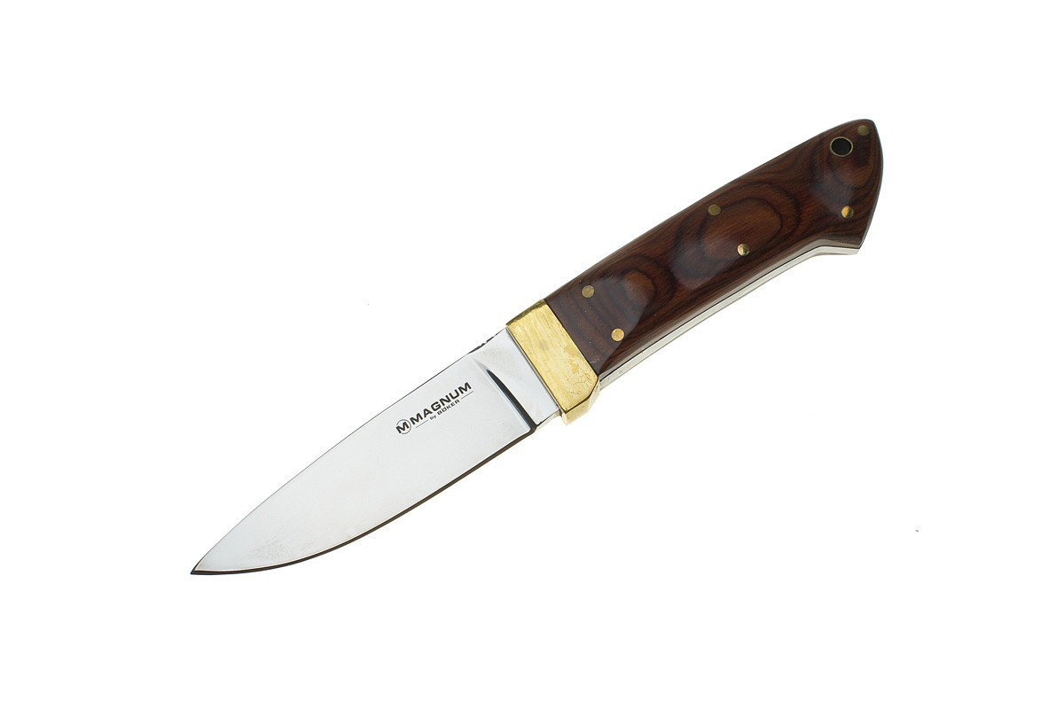 Нож Boker Magnum Flint Deer Hunter фикс. клинок сталь 440 - фото 1